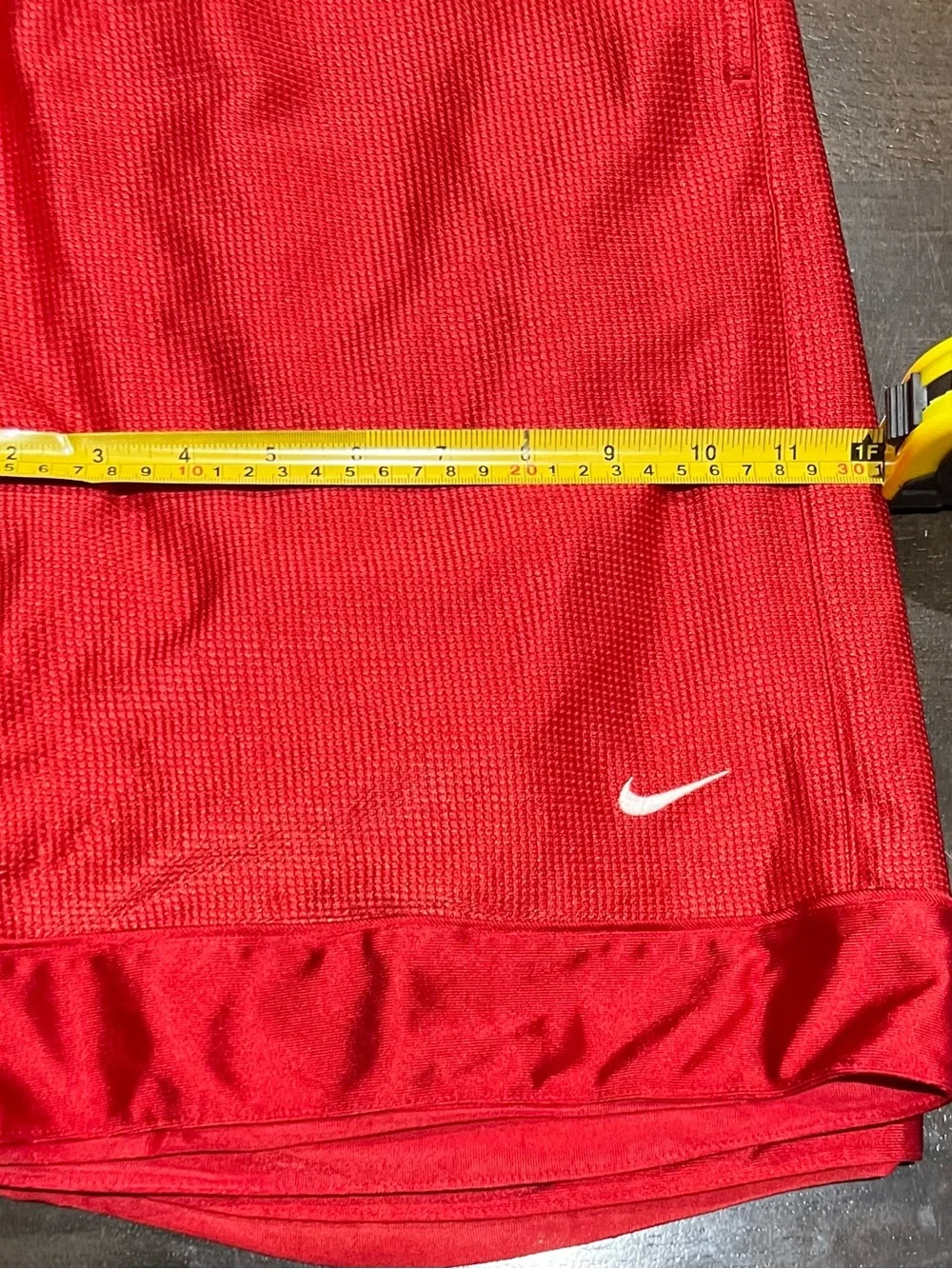 Nike Men's Red Mesh Basketball Athletic Shorts Size L 9